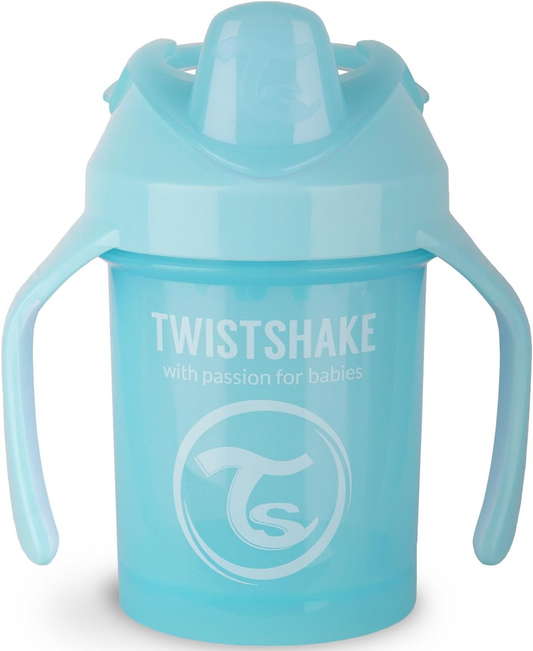 TWISTSHAKE Mini Cup tasse anti-fuite avec bec et mixeur 230 ml 4 m+