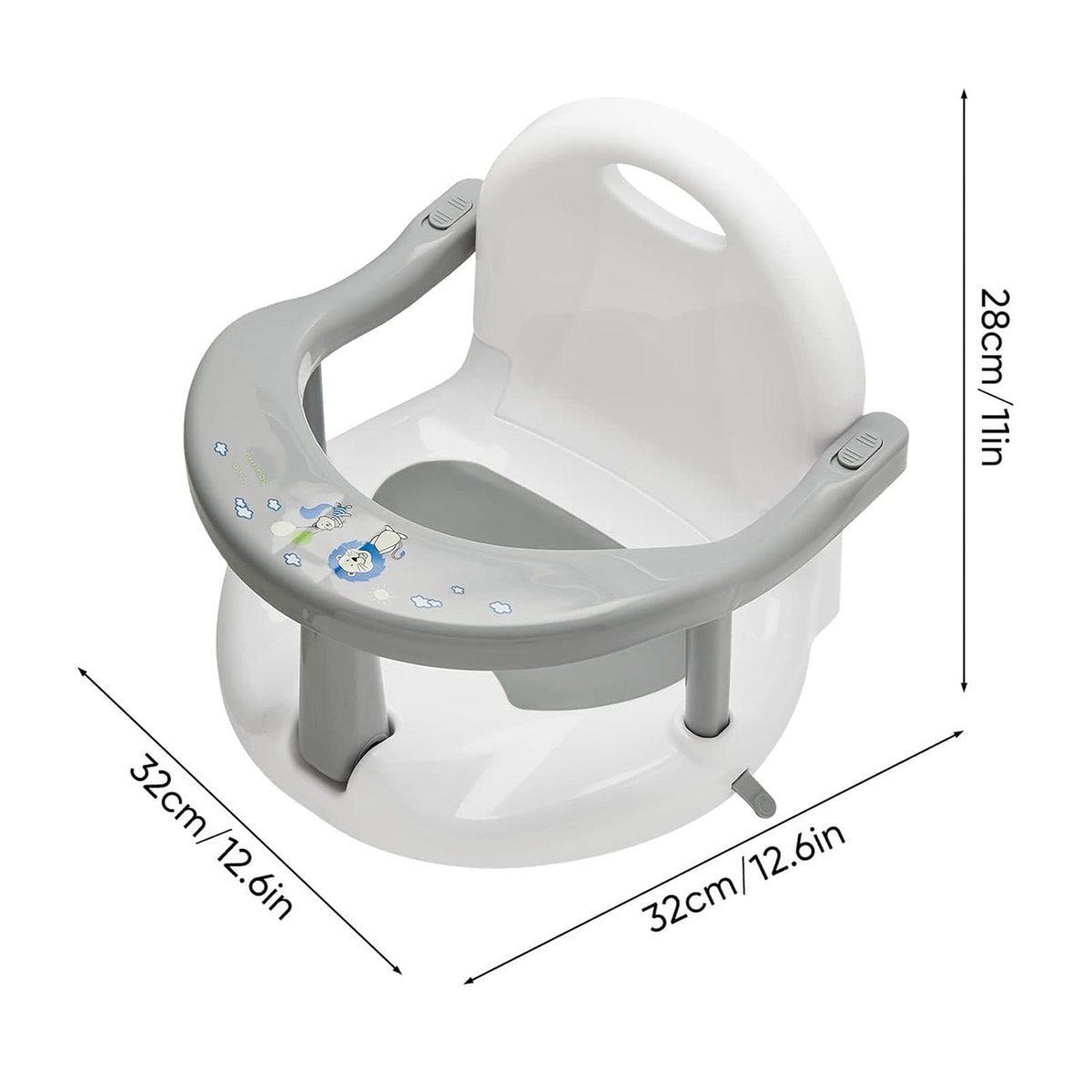 Chaise de bain pliante