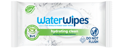WaterWipes lingettes humides pour le corps et le visage x 60