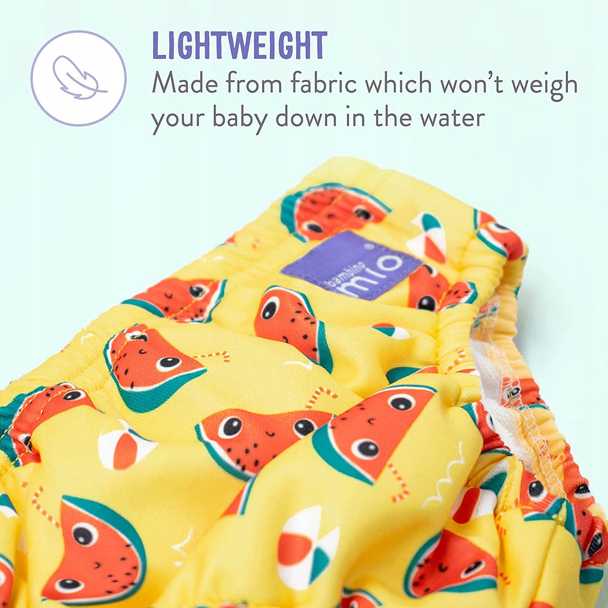 BAMBINO MIO Schwimmwindel Wassermelonen 2 Jahre+ – Produktbild 2