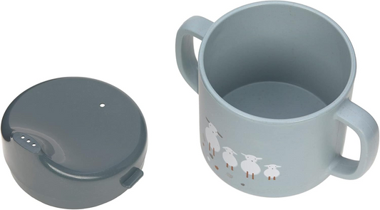 LASSIG Sippy Cup Little Water Whale training cup for learning to drink