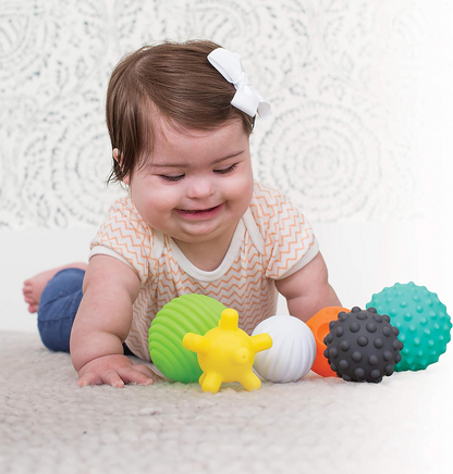 INFANTINO Senso Balls, Blocks & Buddies silikonowe zabawki 20 elementów