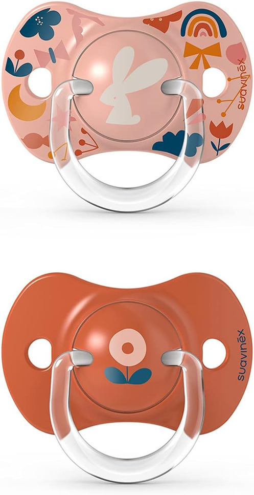 SUAVINEX SX PRO smoczek uspokajający x2 silikon 18m+