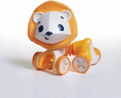 TINY LOVE Lion Leonardo jouet interactif roulant avec hochet 15x20 cm