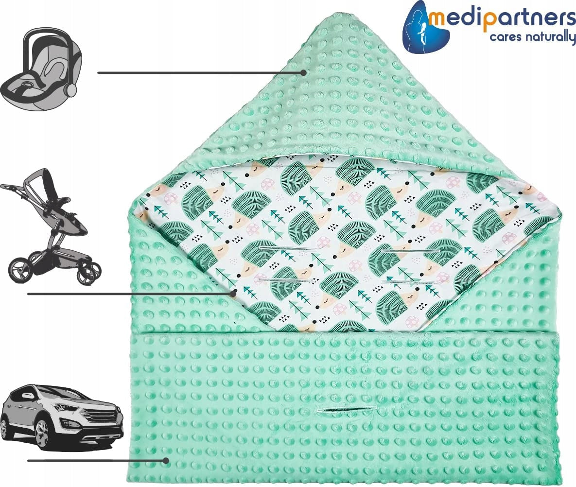 MEDIPARTNERS couverture pour siège auto couverture MINKY