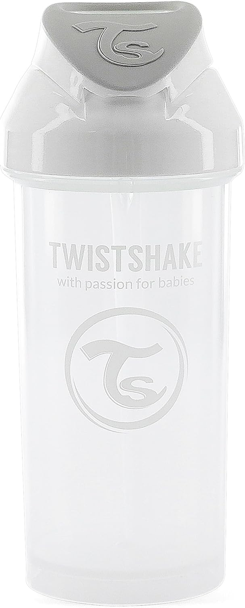 TWISTSHAKE Gobelet paille anti-fuite 360 ml 6 m+