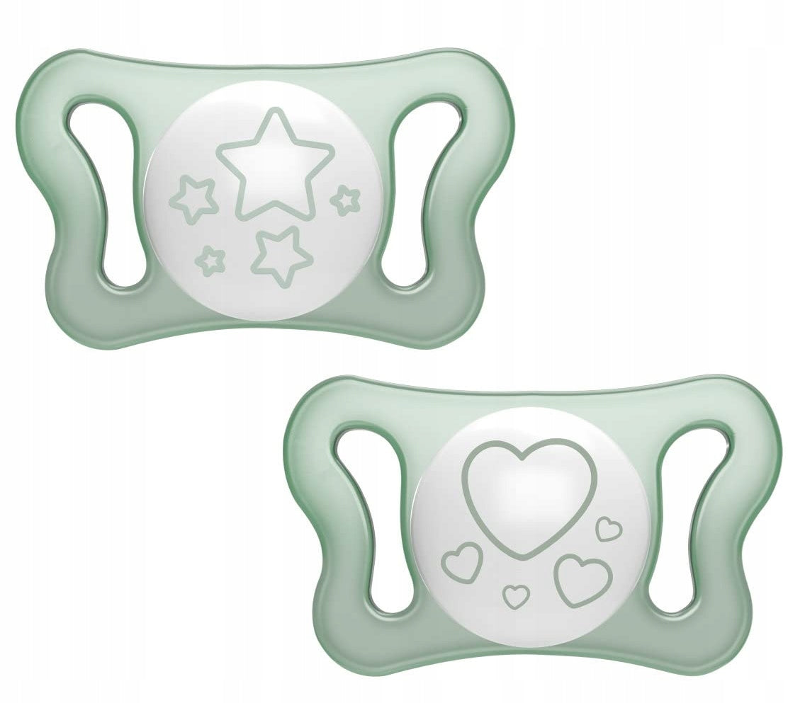 CHICCO MICRO PhysioForma cumlík x2 silikónový 0 – 2 mesiace SVIETI