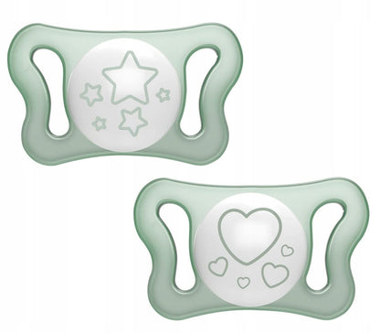 CHICCO MICRO PhysioForma cumlík x2 silikónový 0 – 2 mesiace SVIETI