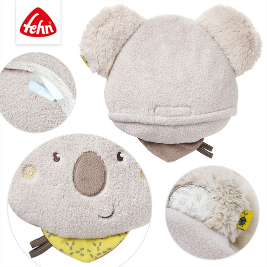 FEHN Koala Australia pluszowy termofor z pestkami wiśni 20 x 20 cm