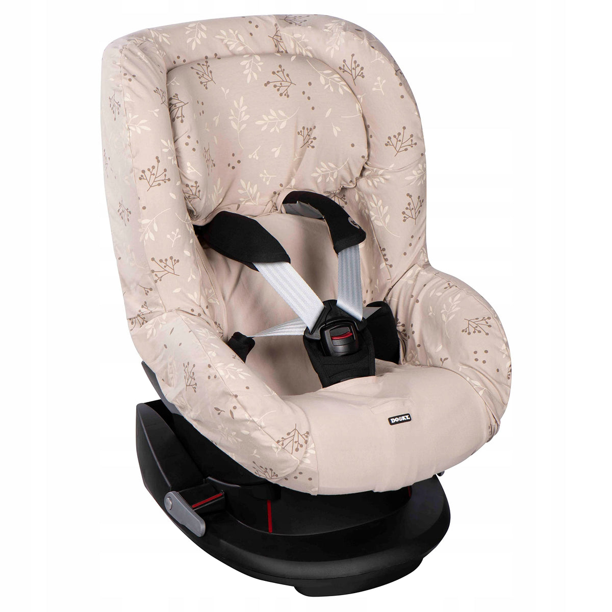 DOOKY SEAT COVER 1 pokrowiec na fotelik UNIWERSALNY, beżowy pokrowiec na fotelik grupy 1 9-18 kg