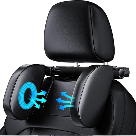 AIPWERER appuie-tête de voiture 14-28 cm réglage à 180 °