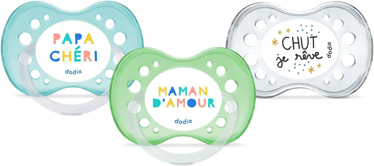 DODIE sucette apaisante anatomique 18 mois et + x3