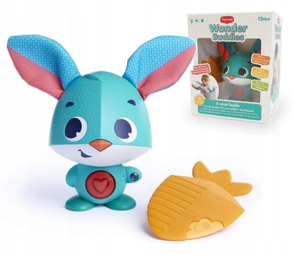 TINY LOVE wonder buddies KRÓLIK THOMAS 12msc+ interaktywna zabawka z jajkiem sensorycznym dla dzieci