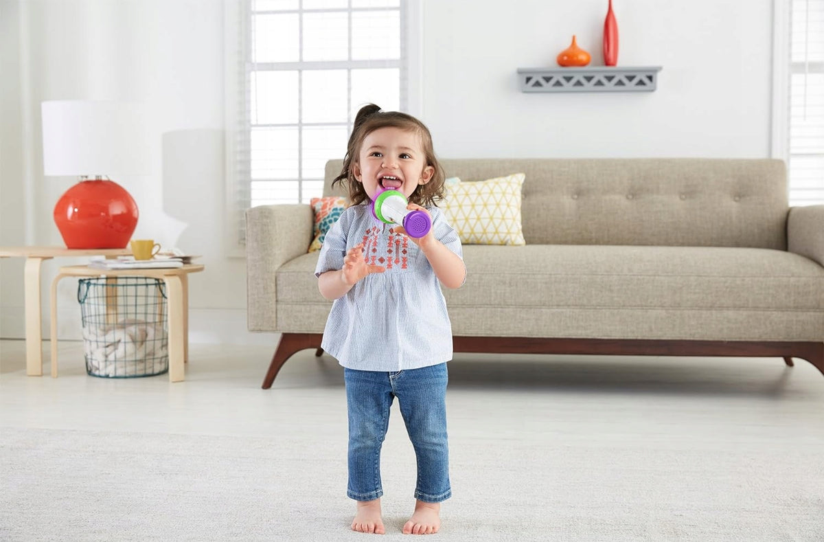FISHER-PRICE FBP32 interaktywny mikrofon dla dzieci JĘZYK NIEMIECKI – zdjęcie produktu 4