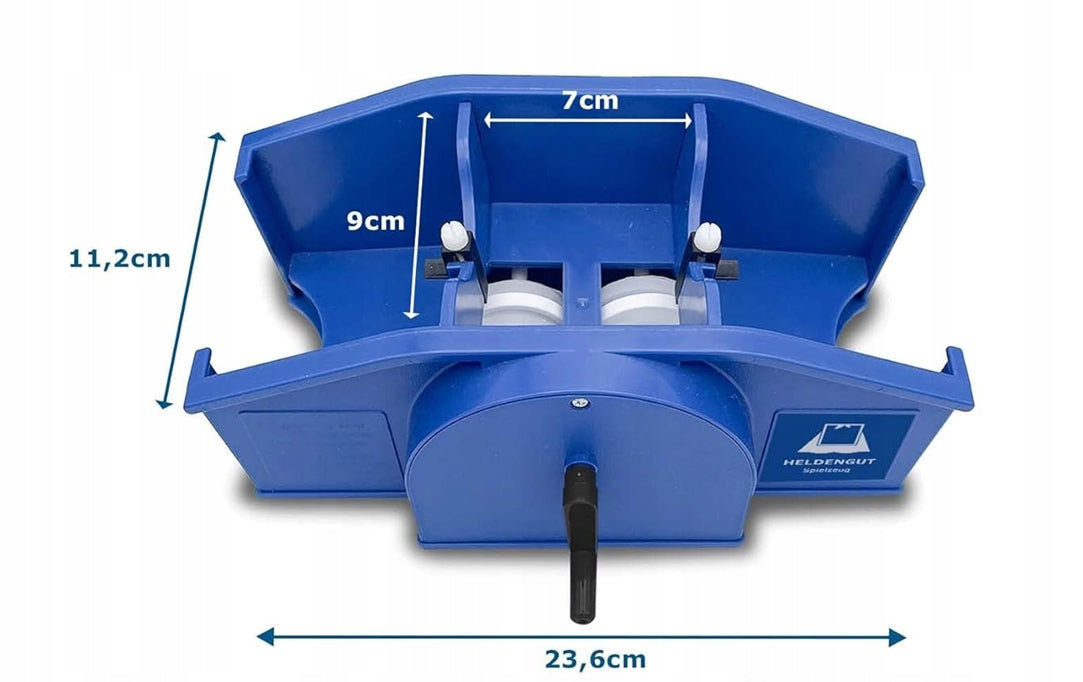 HELDENGUT hand-held card-sorting machine