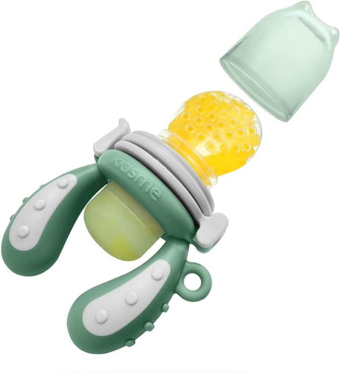 KIDSME anneau de dentition distributeur de fruits pour enfants 4-24 mois