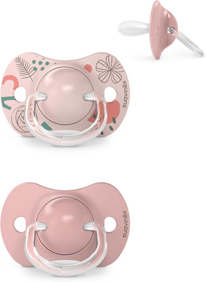 SUAVINEX SX PRO sucette anatomique 6-18 mois silicone x2