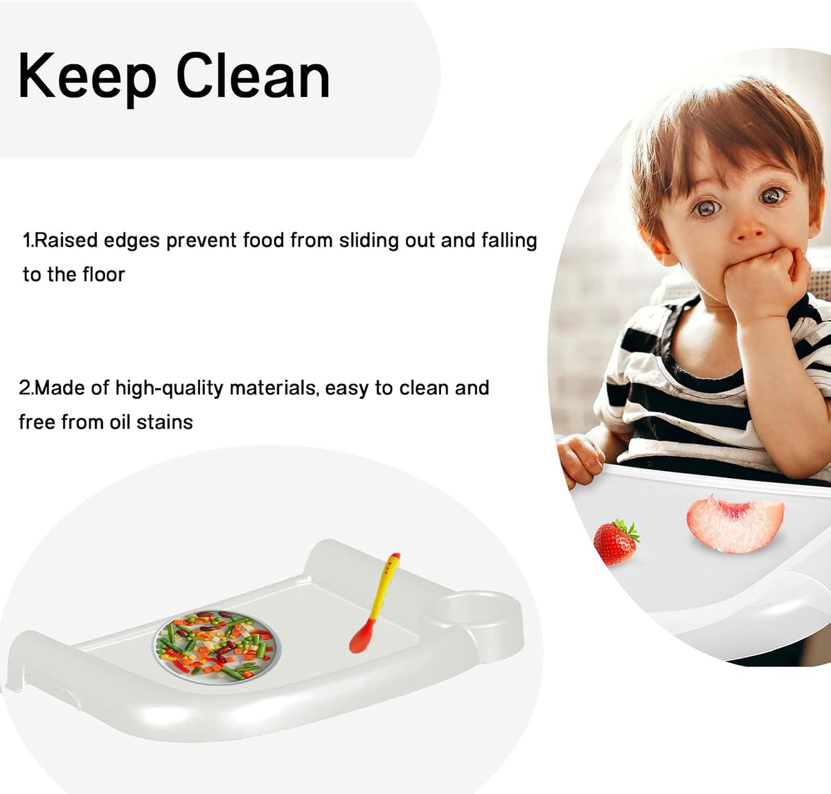 INGLESINA Dining Tray Plus tray for a travel high chair