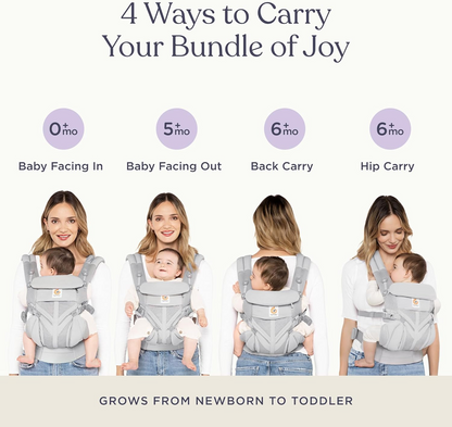 ERGOBABY OMNI 360 COOL AIR MESH nosidełko ergonomiczne 3,2-20,4kg