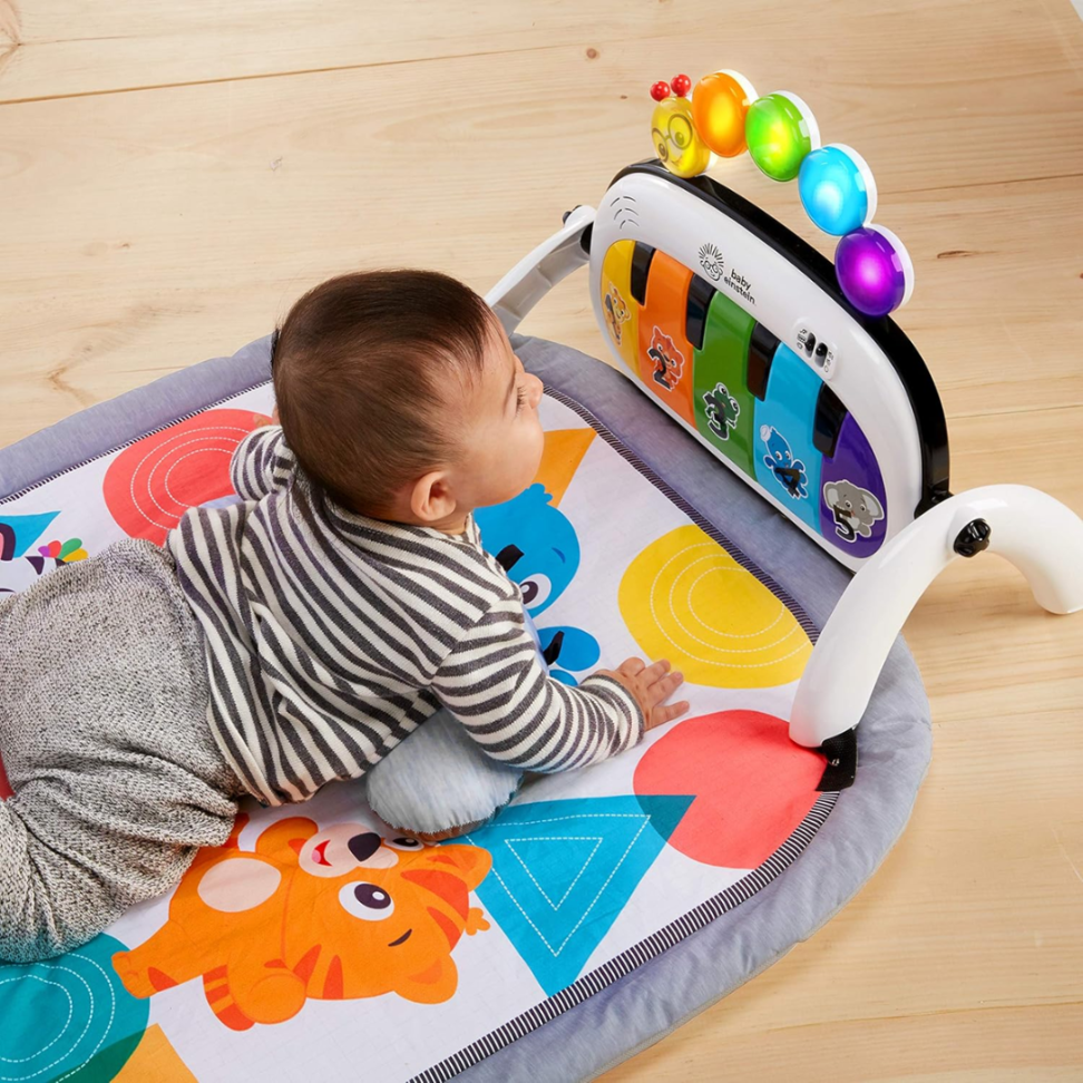 BABY EINSTEIN Kickin' Tunes 4en1 tapis d'éveil + jouets
