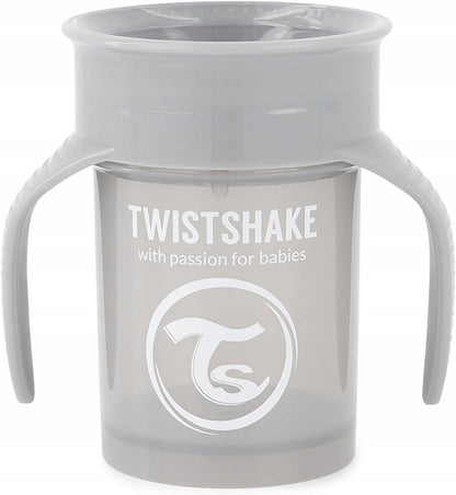 TWISTSHAKE kubek niekapek 360 stopni 230 ml 6 m+