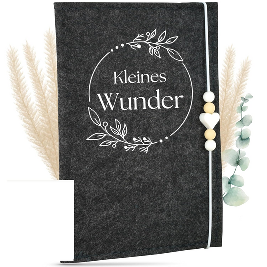 MAHEWA Kleine Wunder étui pour carte de grossesse 13,8 x 19 cm