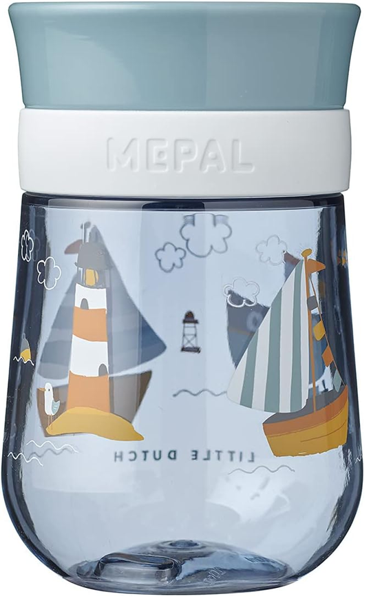 MEPAL Trainer Cup tasse d’apprentissage anti-fuite bec 360 degrés 300 ml 9 m+