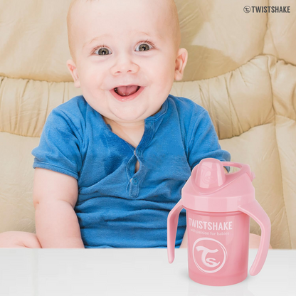 TWISTSHAKE Mini Cup tasse anti-fuite avec bec et mixeur 230 ml 4 m+