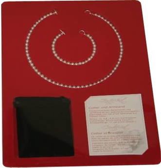 ROBA collier et bracelet en perles de culture d'eau douce
