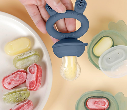 HAAKAA distributeur de fruits grignoteuse tétine pour fruits 1 embout 4 m+
