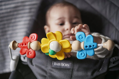 BABYBJORN Flying Friends arche en bois et plastique pour transat 31 cm