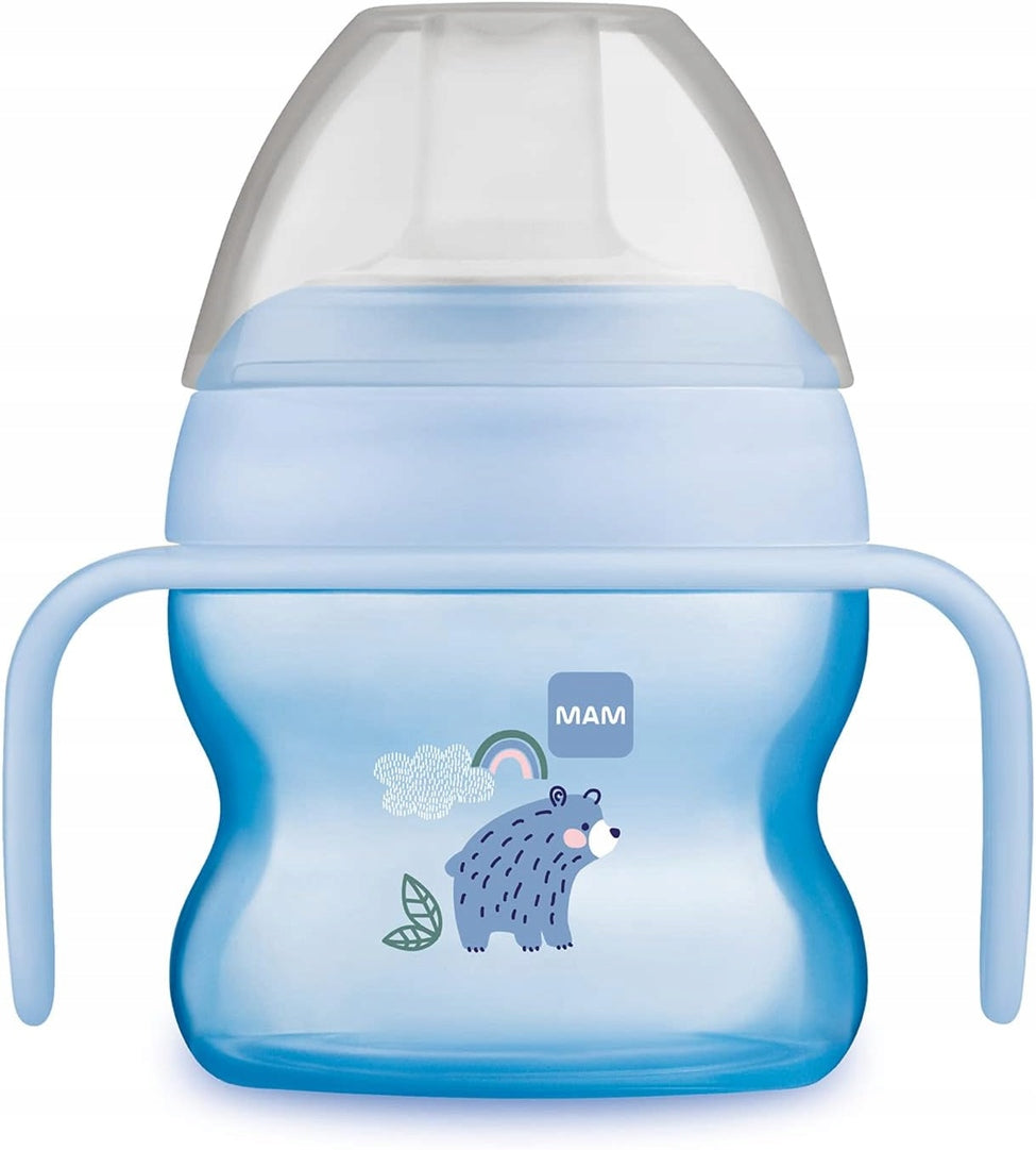 MAM Starter Cup kubek niekapek 150 ml 4 m+ NIEDŹWIEDŹ