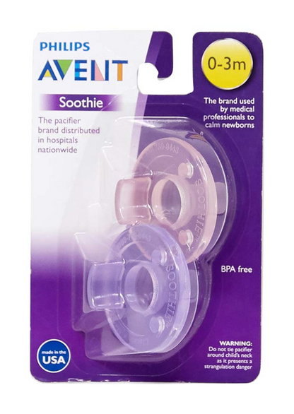 PHILIPS AVENT Soothie sucettes x 2 0-3 mois