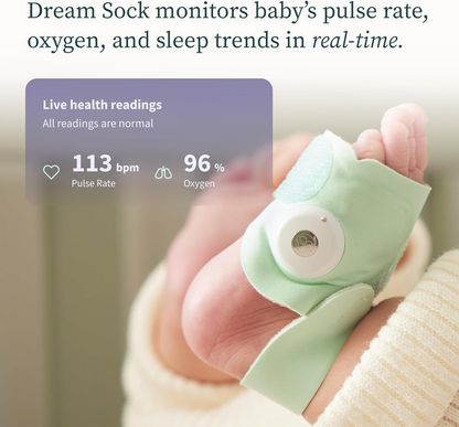 OWLET DREAM SOCK smart oxygen and pulse monitor for infants