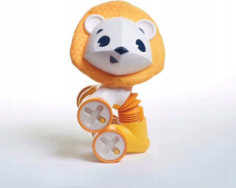 TINY LOVE Lion Leonardo jouet interactif roulant avec hochet 15x20 cm
