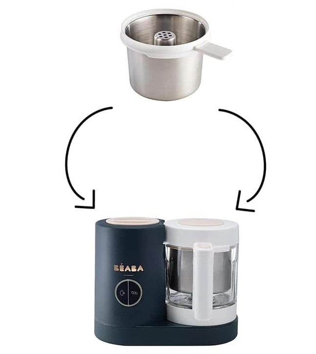 BEABA stalowy kosz do gotowania makaronu i ryżu do BABYCOOK NEO 750g