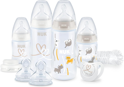 NUK set de biberons Perfect Start contrôle de température 9 pièces.