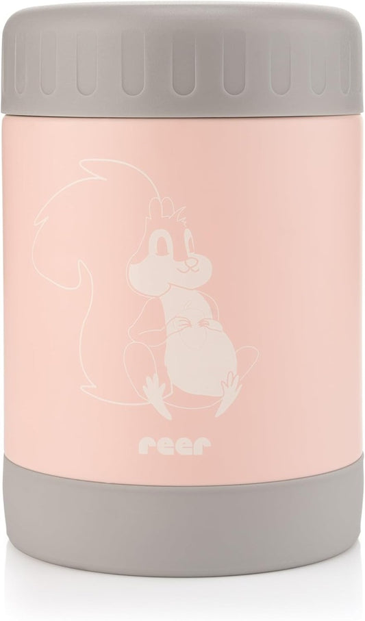 REER ColourDesign stainless steel food thermos SQUIRREL 300 ml