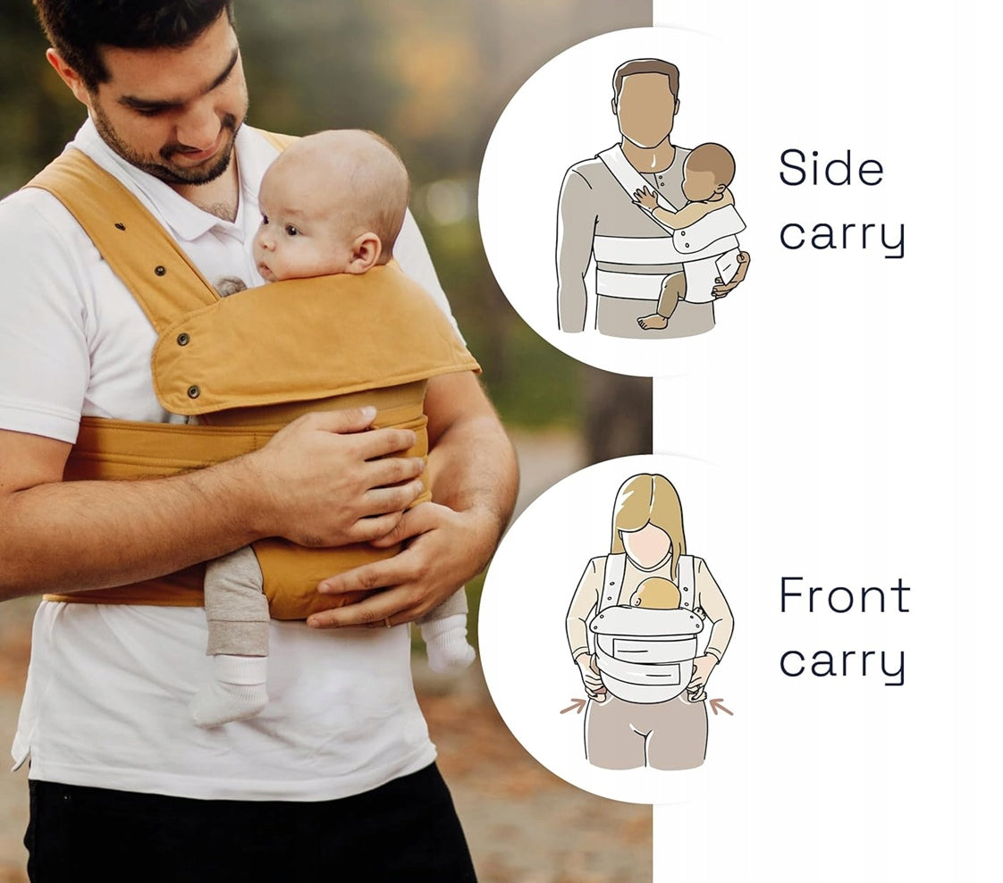 MARSUPI 2.0 porte-bébé ergonomique S/M 3,5 - 15 kg