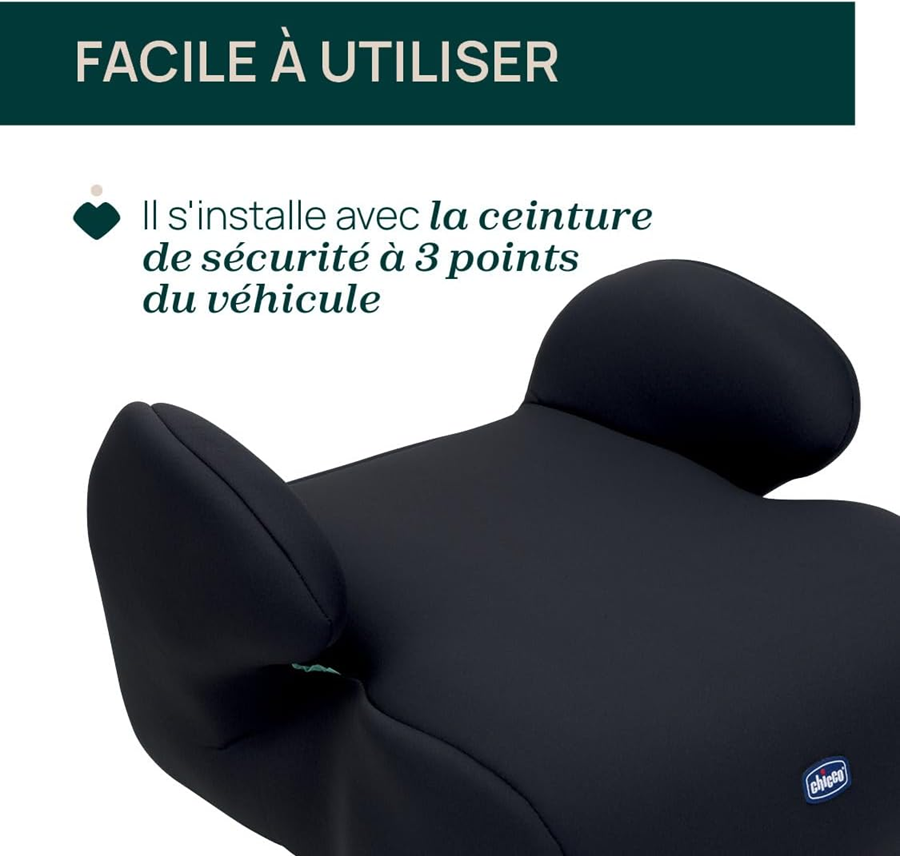 CHICCO Quasar i-Size fotelik samochodowy podwyższający grupa II III / 15-36kg