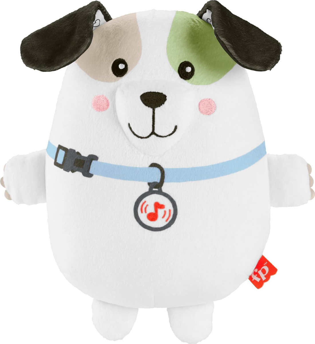 FISHER-PRICE Snuga Puppy przytulanka z melodiami i wibracjami SZCZENIAK 18 cm