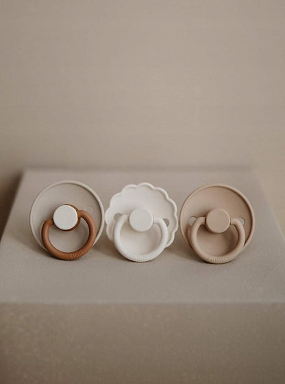 FRIGG sucettes apaisantes 2 pièces 0-6 mois SILICONE