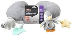 NUBY buikligkussen met speeltjes