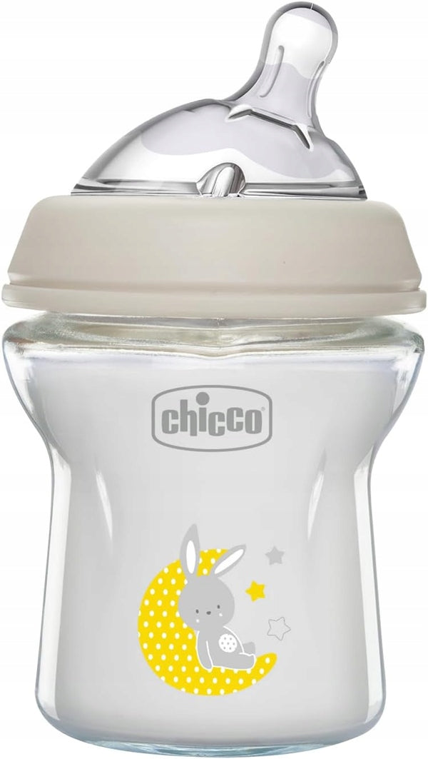 CHICCO láhev NaturalFeeling 150ml SKLO