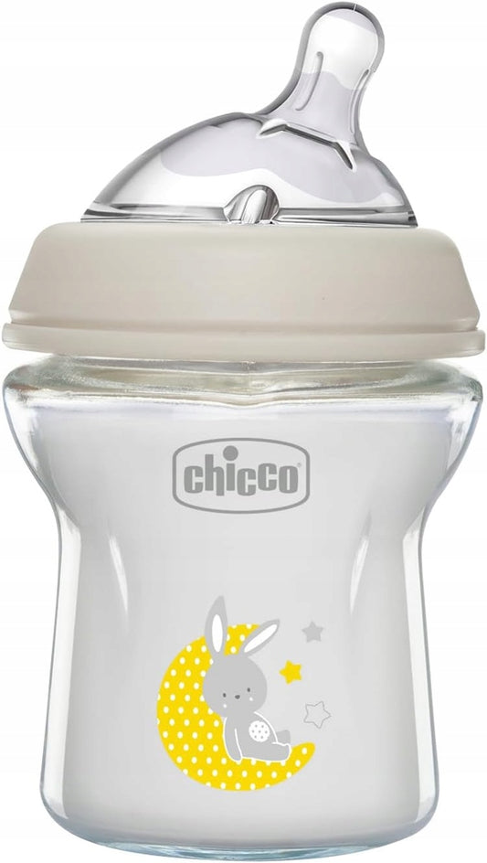 CHICCO butelka NaturalFeeling 150ml SZKŁO
