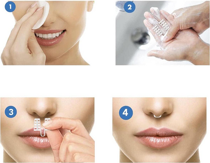 bouchons anti-ronflement en silicone 8 pièces