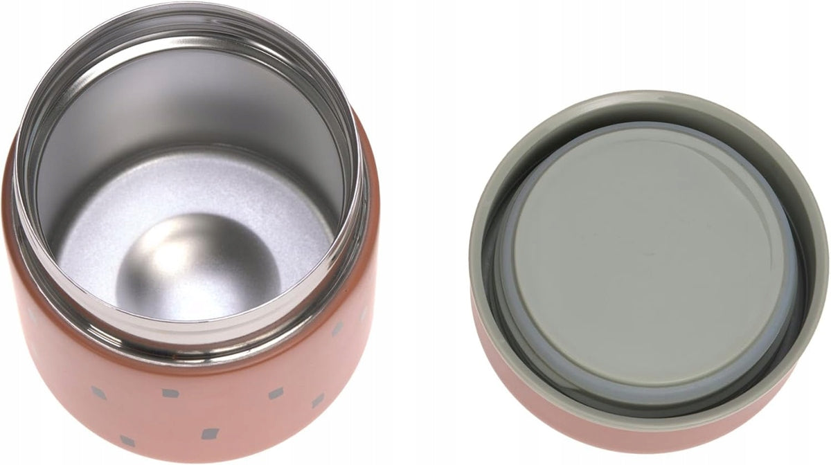 LASSIG Food Jar Happy Prints TERMOS OBIADOWY ze stali nierdzewnej 350 ml