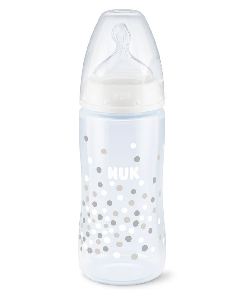 NUK First Choice+ 6-18 m BUTELKA 300 ml wskaźnik temperatury