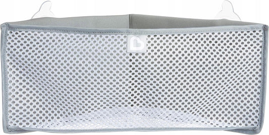 MUNCHKIN High'n dry organizer siatka do kąpieli – narożny organizer na zabawki kąpielowe z przyssawkami, BPA free