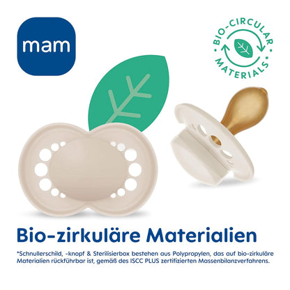 MAM Original latex pacifier 16m+ x2